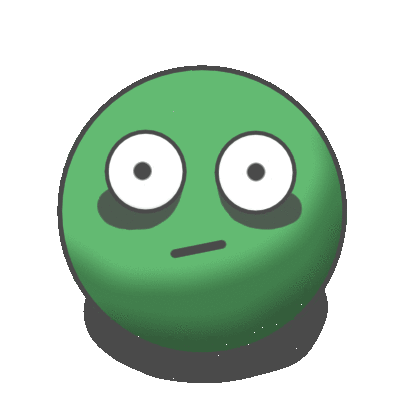 Pea shaped character